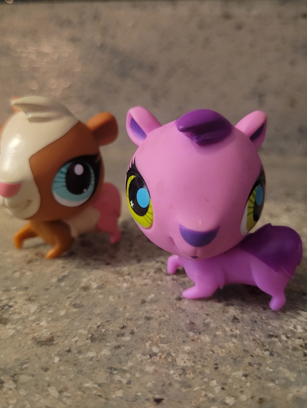 Littlest Pet Shop Guinnea Pig Pair. #3226 And #2764 GUC
